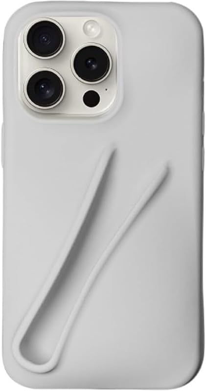 (Buy 1 Get 1) Premium Silicone Phone Cover With Lipstick Holder For iPhone