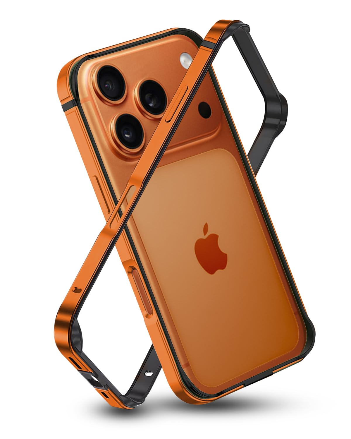 (Buy 1 Get 1) Aluminum Bumper Mag-Safe Wireless Charging Case For iPhone
