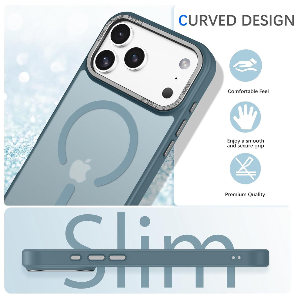 (Buy 1 Get 1) Slim Matte Anti-Fingerprint Full Body Military Grade Protection for iPhone