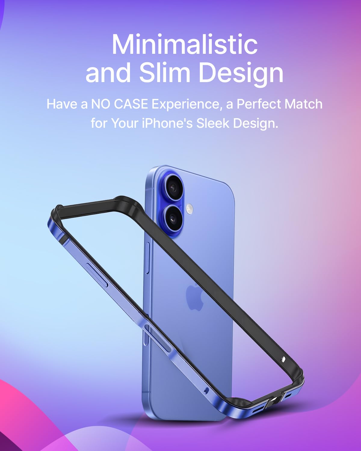 (Buy 1 Get 1) Aluminum Bumper Mag-Safe Wireless Charging Case For iPhone