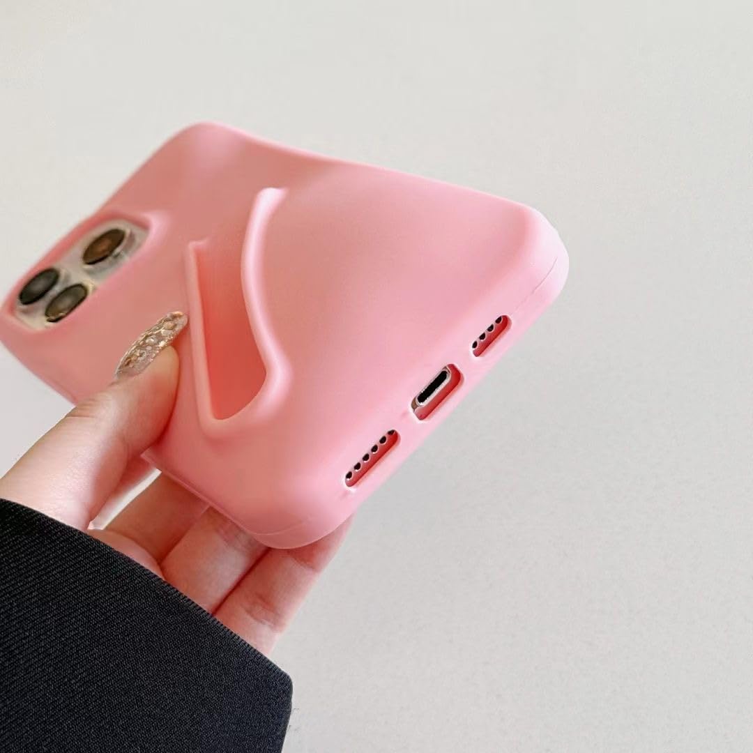 (Buy 1 Get 1) Premium Silicone Phone Cover With Lipstick Holder For iPhone