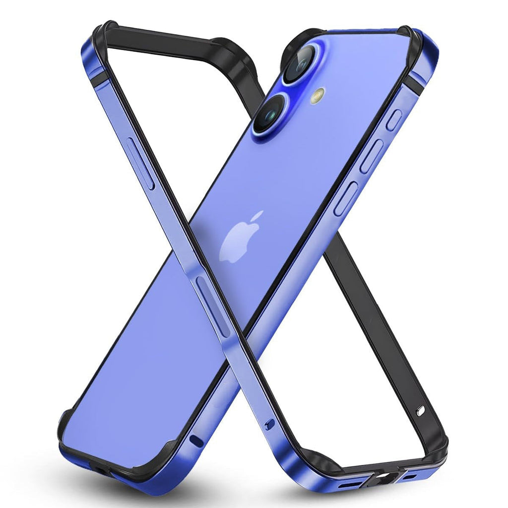 (Buy 1 Get 1) Aluminum Bumper Mag-Safe Wireless Charging Case For iPhone