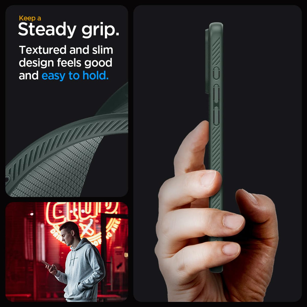 Liquid Air Back Cover Case Compatible with iPhone