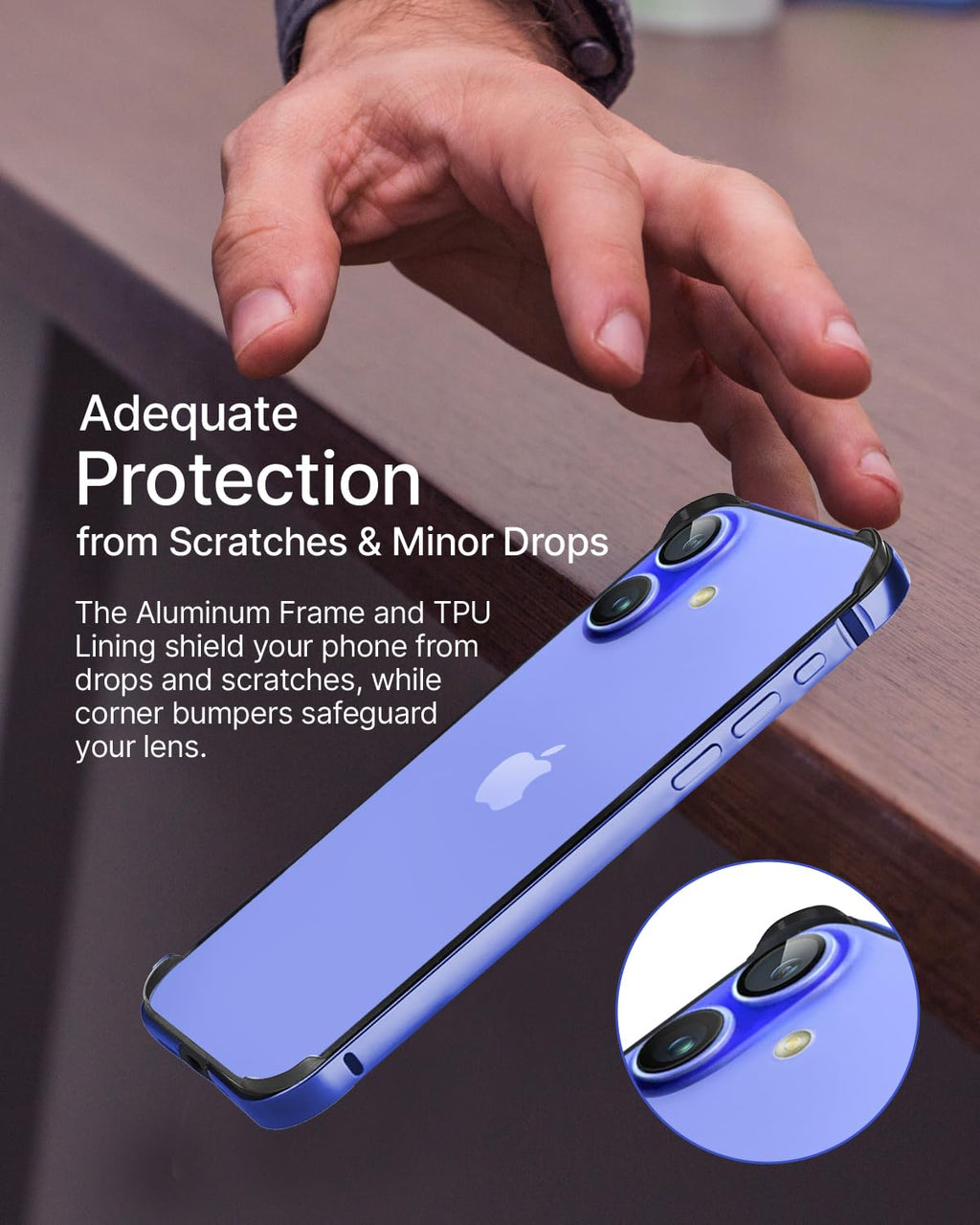 (Buy 1 Get 1) Aluminum Bumper Mag-Safe Wireless Charging Case For iPhone