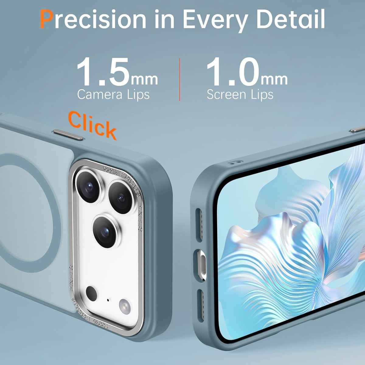 (Buy 1 Get 1) Slim Matte Anti-Fingerprint Full Body Military Grade Protection for iPhone