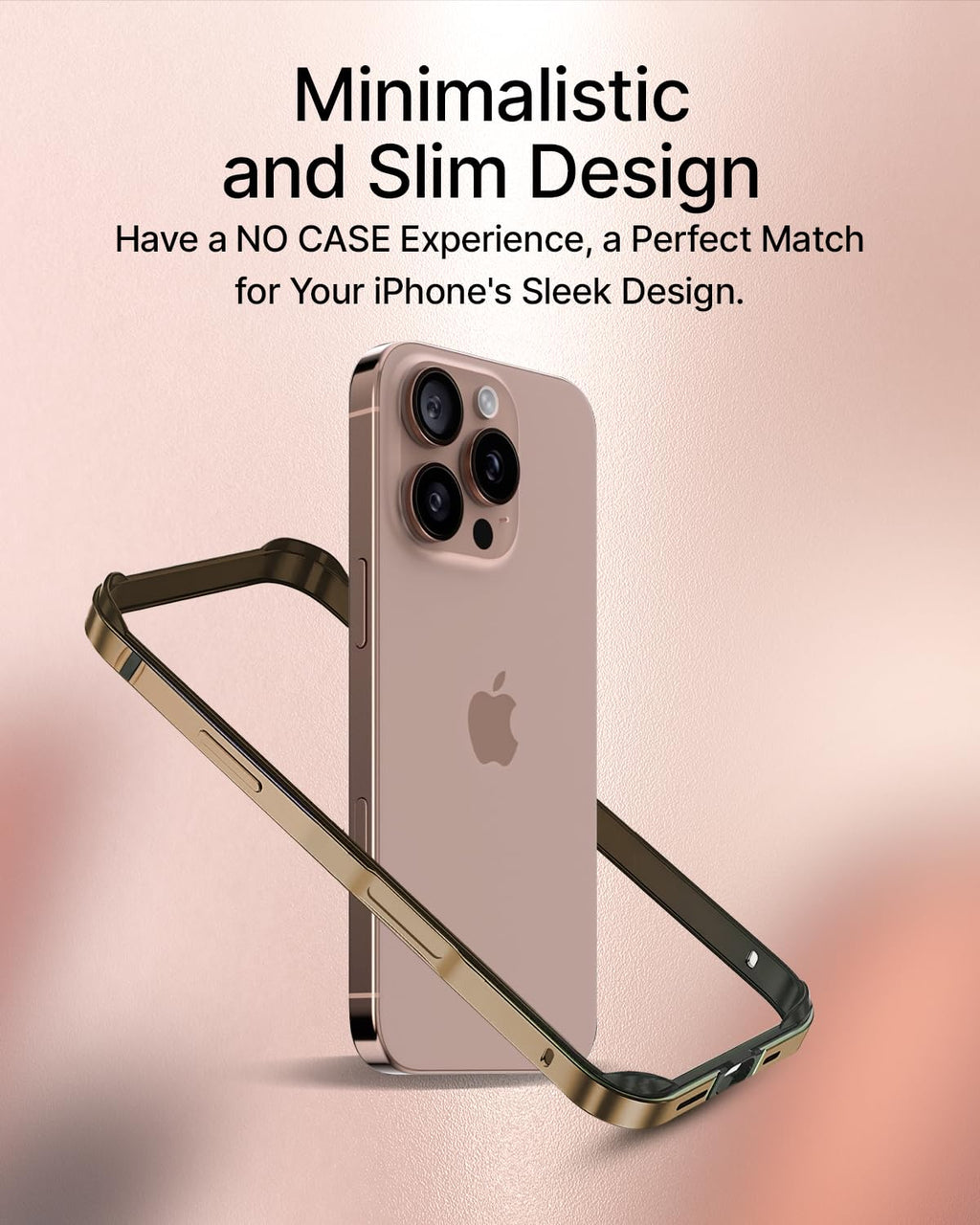 (Buy 1 Get 1) Aluminum Bumper Mag-Safe Wireless Charging Edge Armor Protective Minimal Case For iPhone