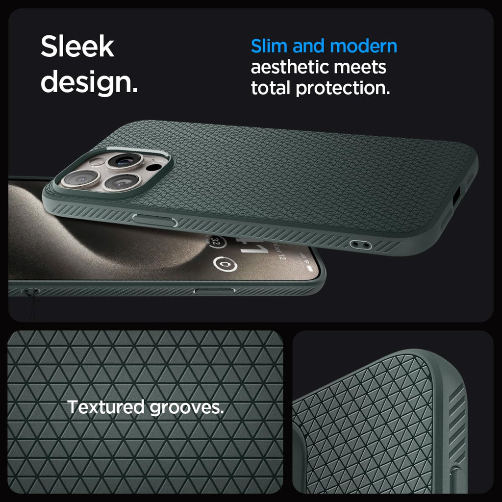 Liquid Air Back Cover Case Compatible with iPhone