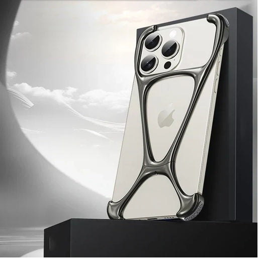 (Buy 1 Get 1) Armor King Metal Frameless Cover for iPhone