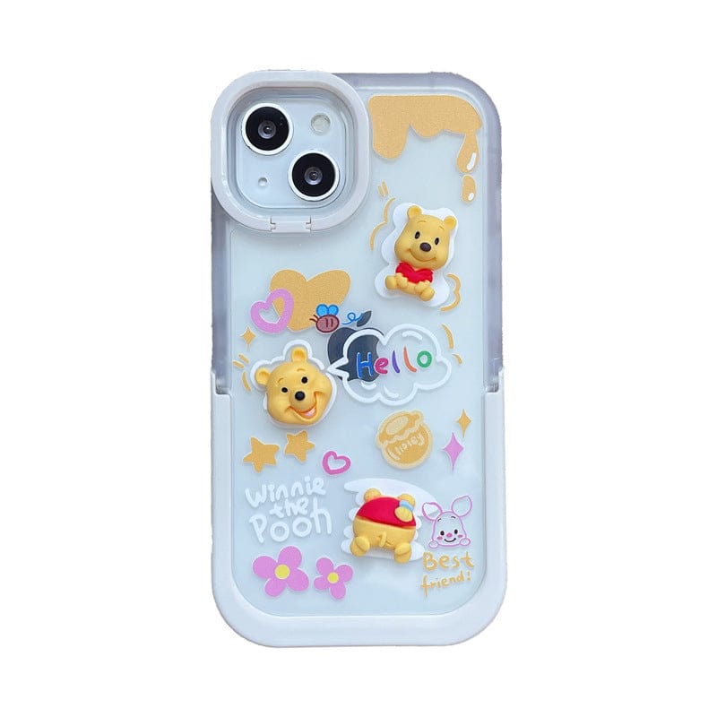 (Buy 1 Get 1) Winnie The Pooh Stand Case For iPhone