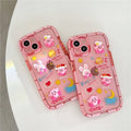 (Buy 1 Get 1) Animated Cartoon Pink Kitty iPhone Case