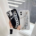 (Buy 1 Get 1) Marble Chain Phone Case For iPhone