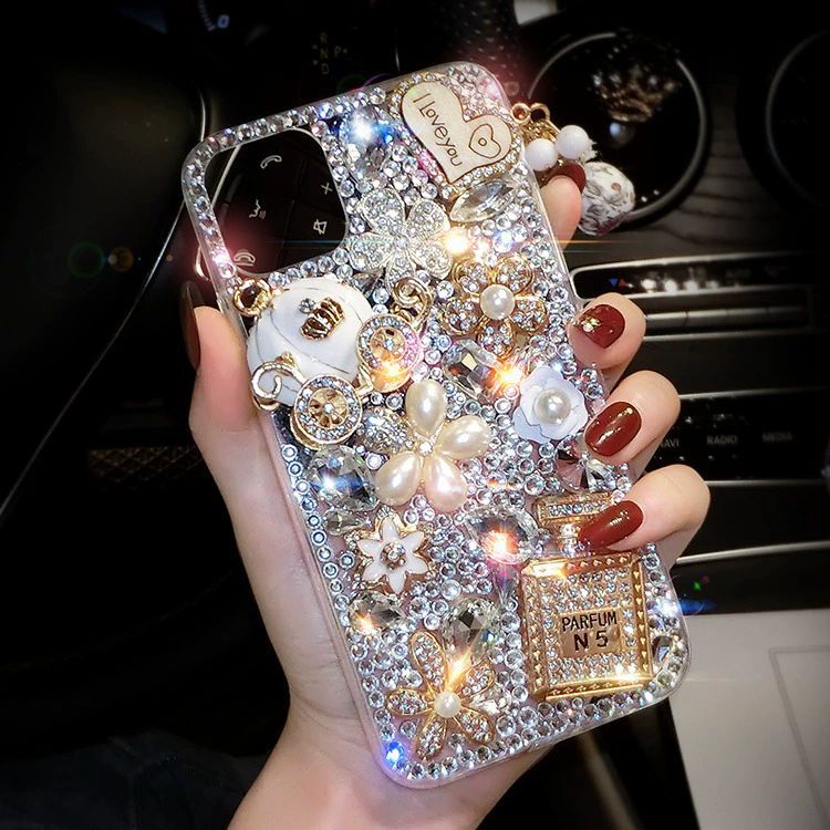(Buy 1 Get 1) PARFUM N5 Crystal iPhone Cover