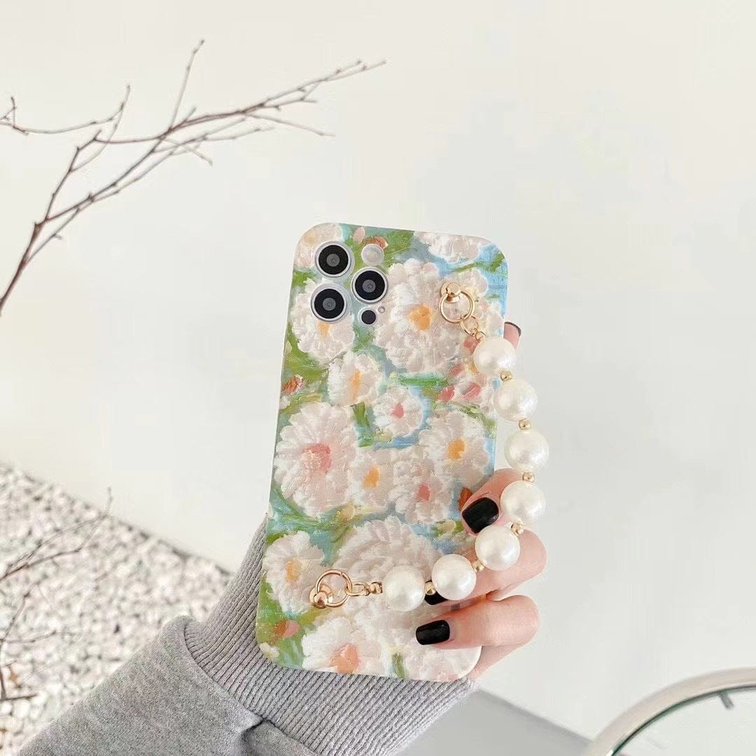 (Buy 1 Get 1) 3D Painted Green Pearl Case