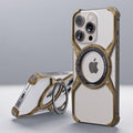 (Buy 1 Get 1) Titanium Frameless Cooling Bracket Case  For iPhone