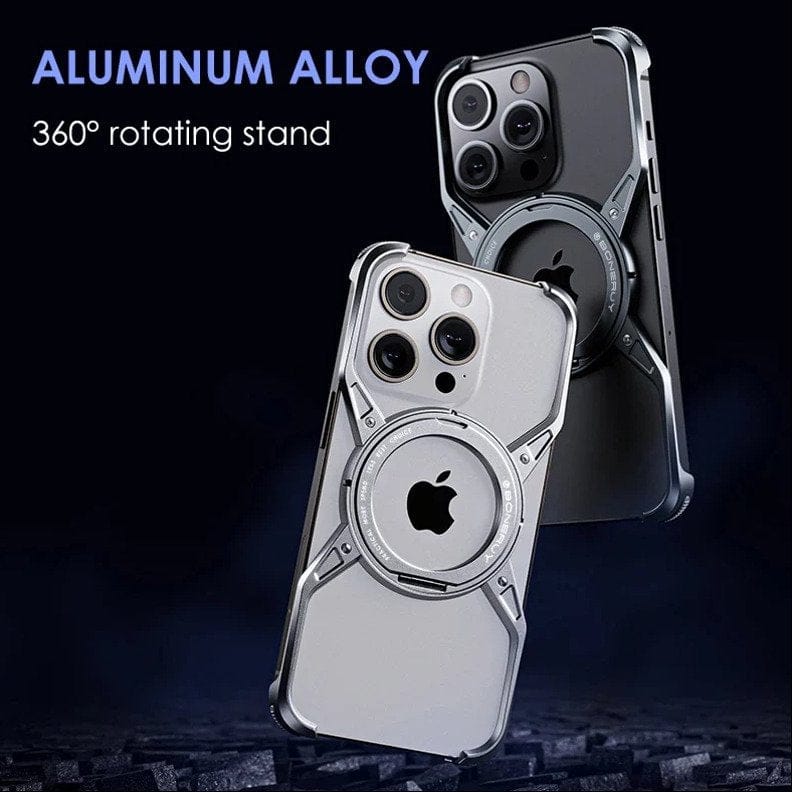 (Buy 1 Get 1) Titanium Frameless Cooling Bracket Case  For iPhone