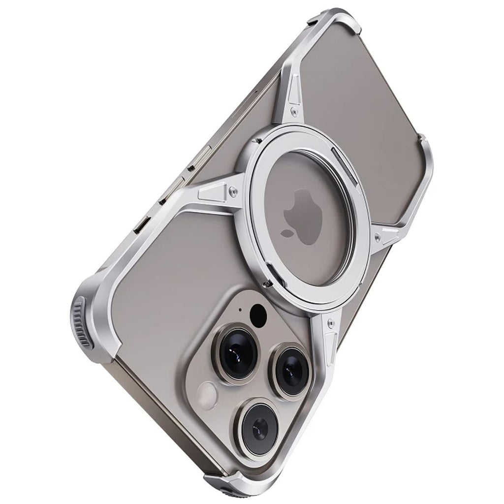 (Buy 1 Get 1) Titanium Frameless Cooling Bracket Case  For iPhone