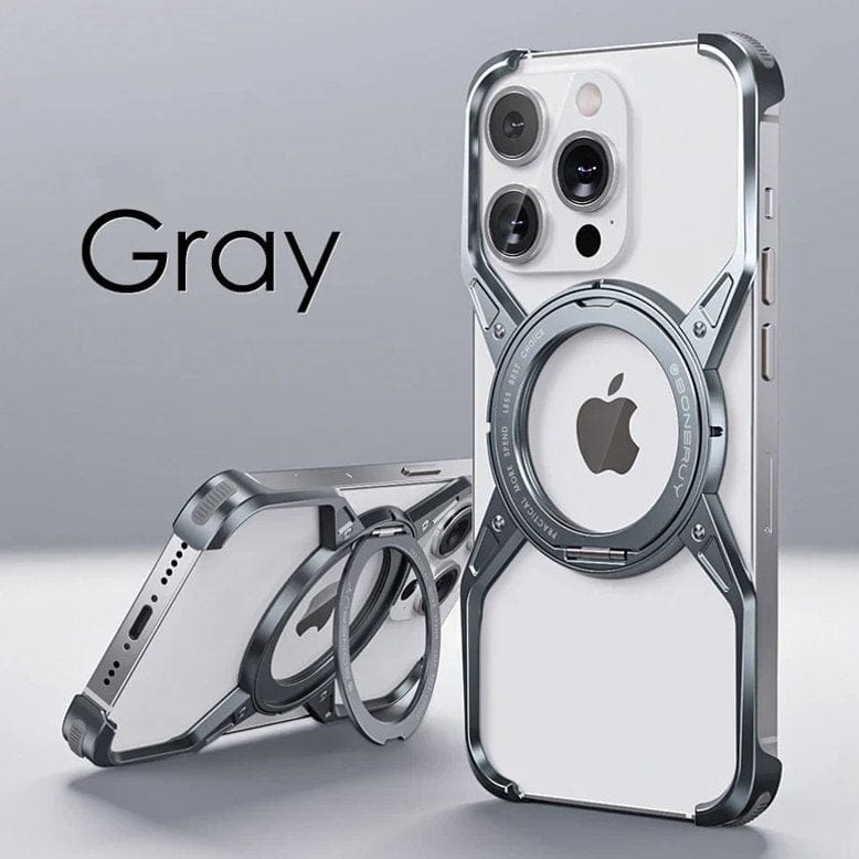 (Buy 1 Get 1) Titanium Frameless Cooling Bracket Case  For iPhone