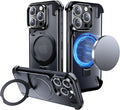 (Buy 1 Get 1) Metal Frameless Armoured Case with Kickstand For iPhone