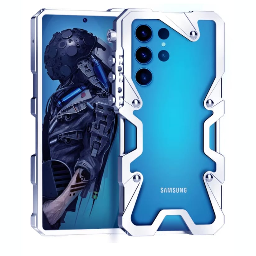 (Buy 1 Get 1) Ultimate Armor Screw Metal Frame Case - Samsung