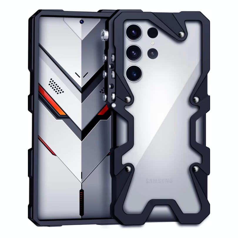 (Buy 1 Get 1) Ultimate Armor Screw Metal Frame Case - Samsung