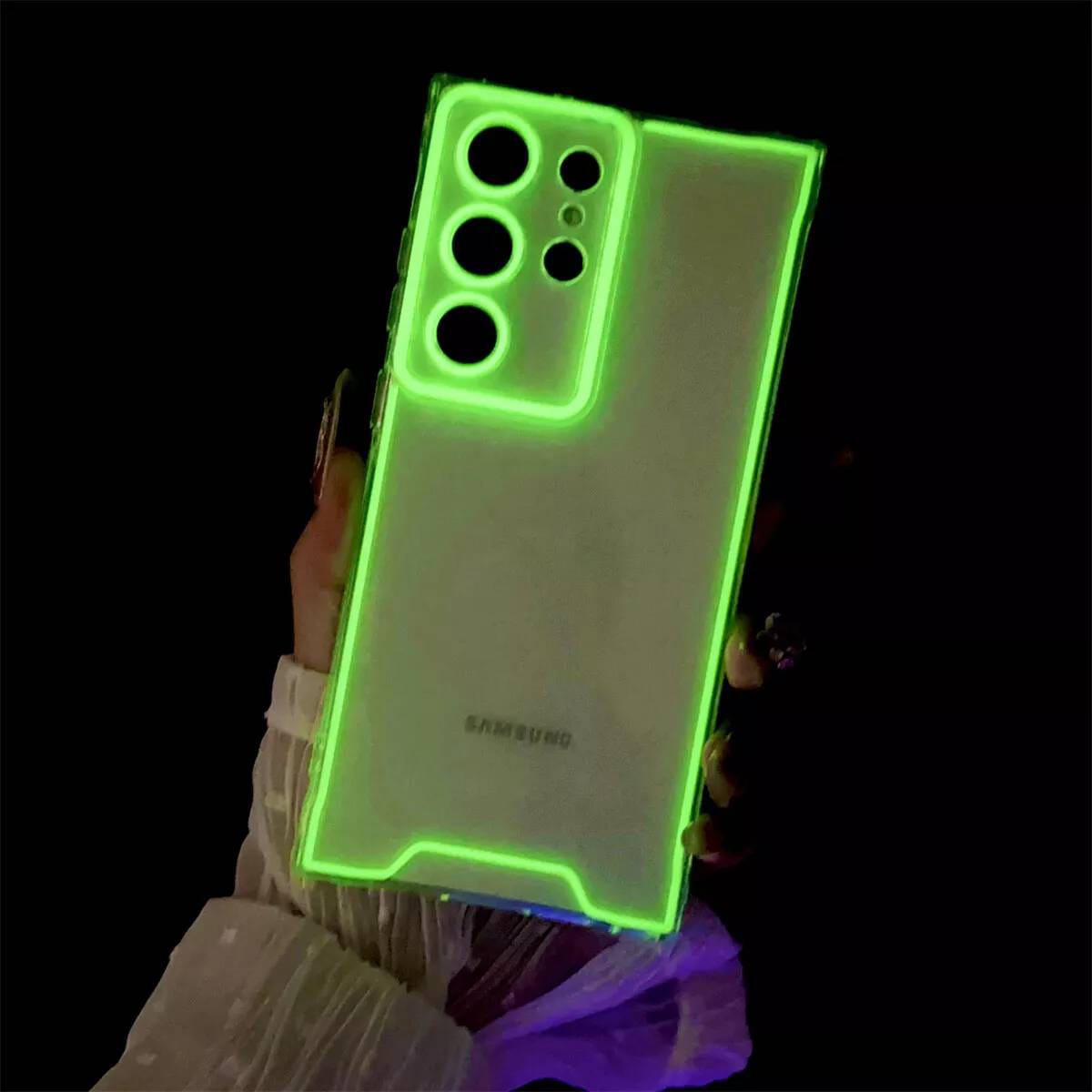 (Buy 1 Get 1) Luminous Night Glow Clear Case - Samsung