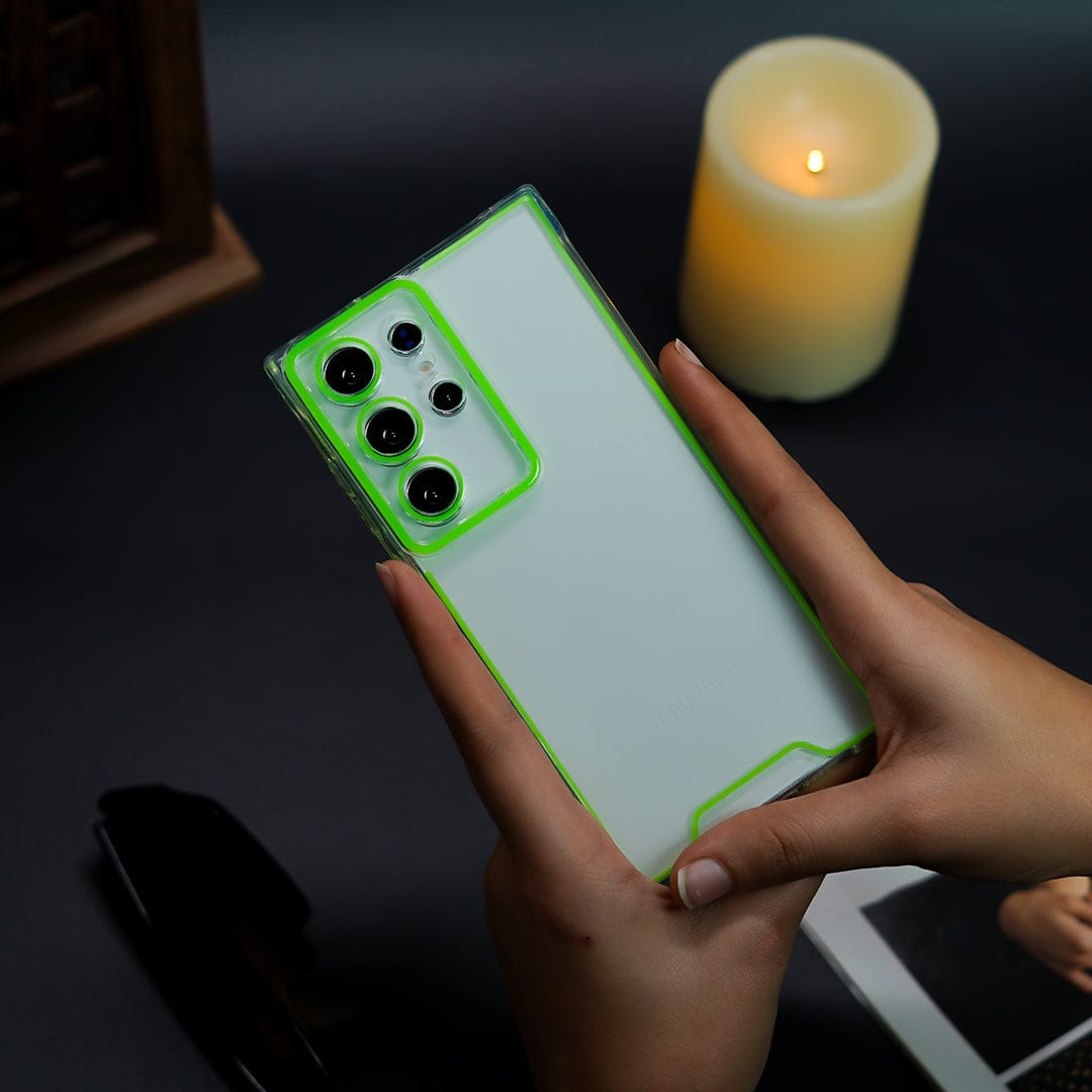 (Buy 1 Get 1) Luminous Night Glow Clear Case - Samsung