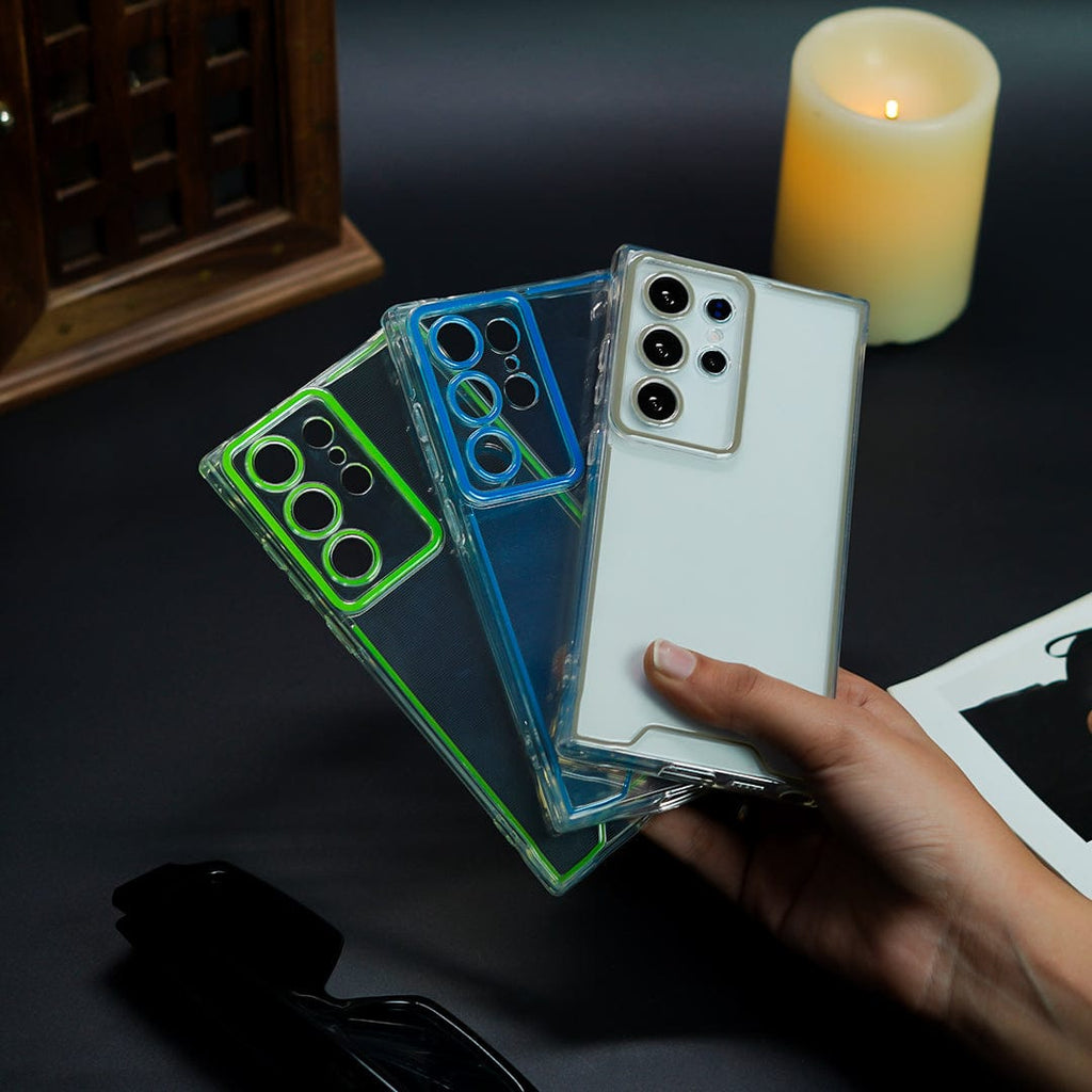 (Buy 1 Get 1) Luminous Night Glow Clear Case - Samsung
