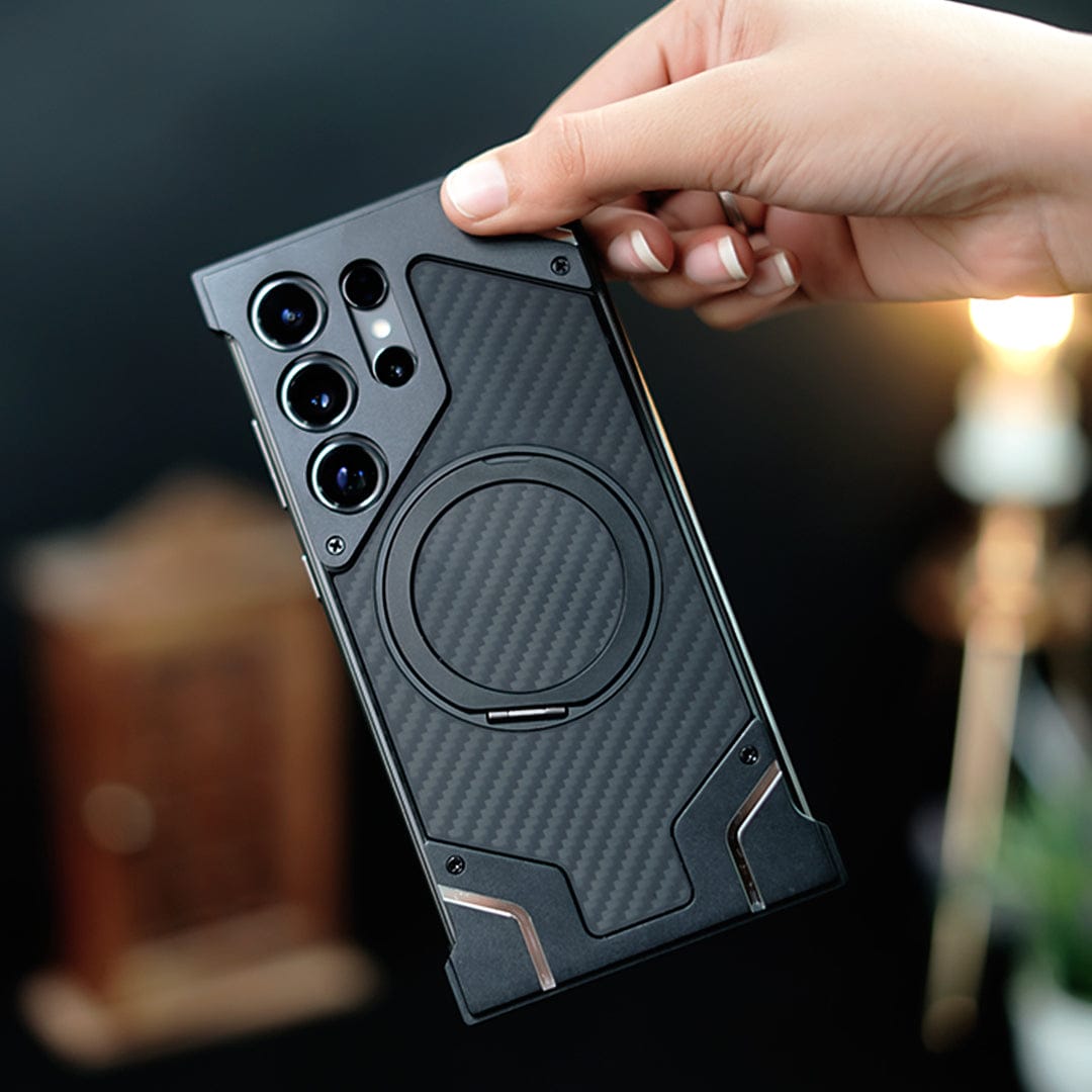 (Buy 1 Get 1) Reinforced Carbon Fiber Armor Case - Samsung