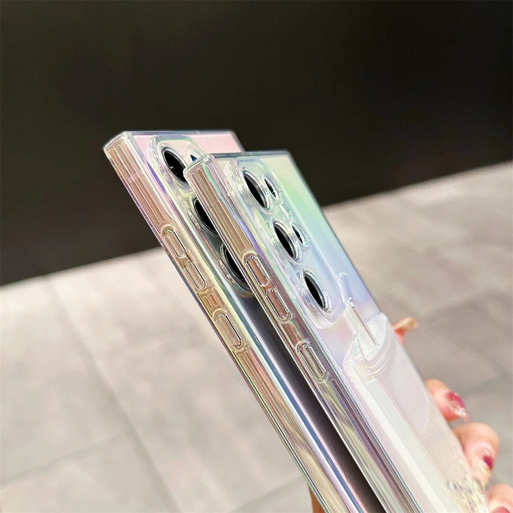 (Buy 1 Get 1) Chic Gradient Glittery Cup Case - Samsung