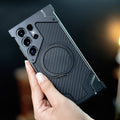 (Buy 1 Get 1) Reinforced Carbon Fiber Armor Case - Samsung