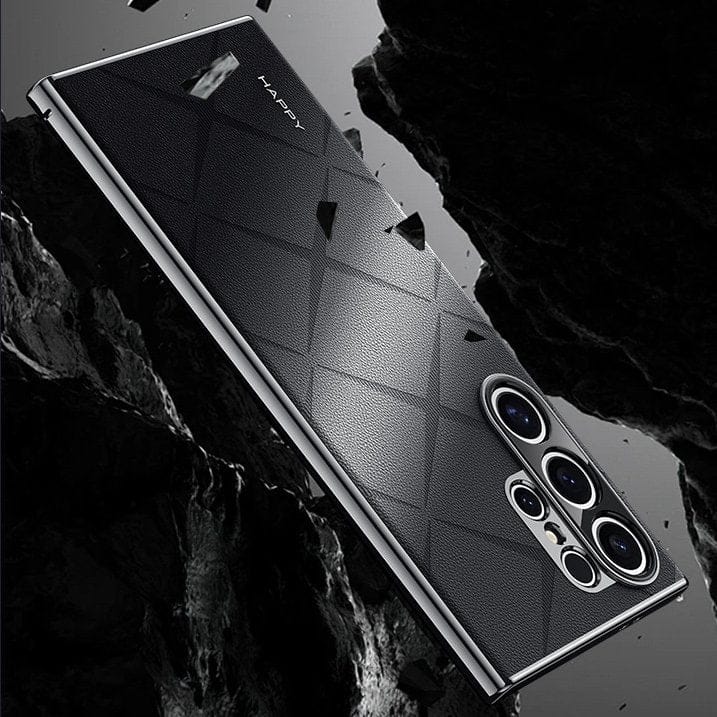 (Buy 1 Get 1) Classy High-End Leather Business Case - Samsung