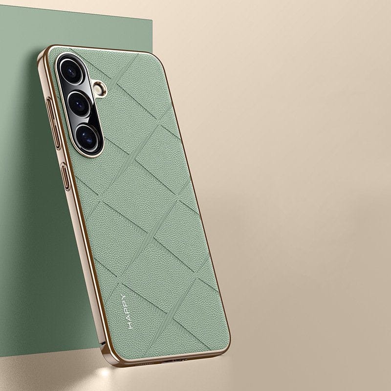 (Buy 1 Get 1) Classy High-End Leather Business Case - Samsung