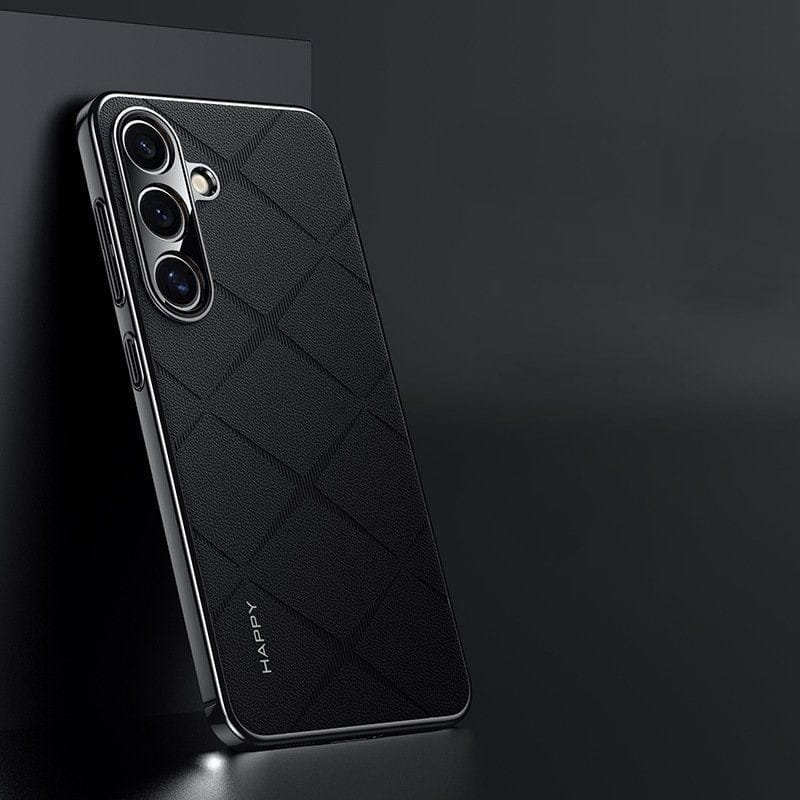 (Buy 1 Get 1) Classy High-End Leather Business Case - Samsung