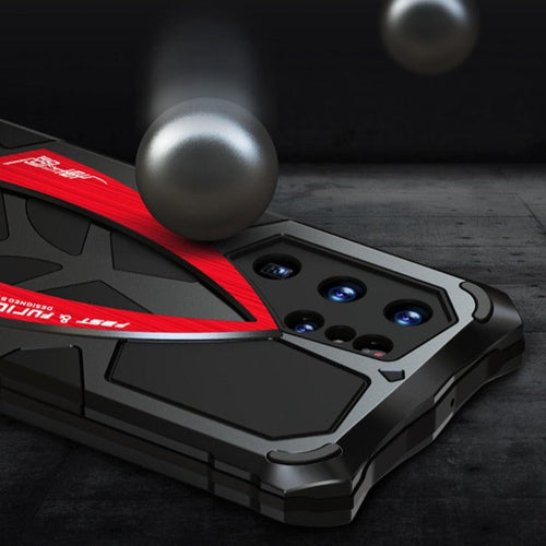 (Buy 1 Get 1) Armor Heavy Duty Shockproof Metal Case - Samsung