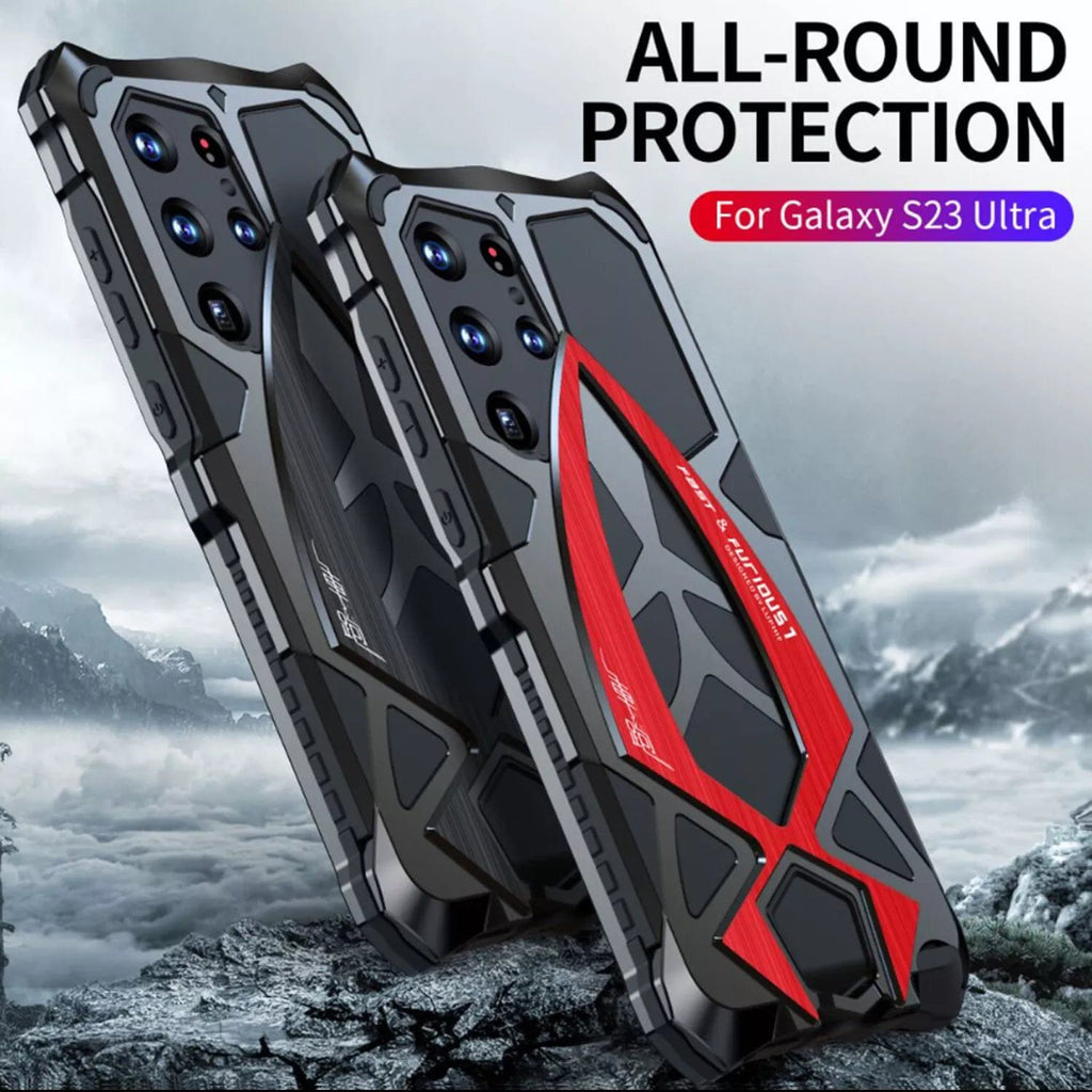 (Buy 1 Get 1) Armor Heavy Duty Shockproof Metal Case - Samsung