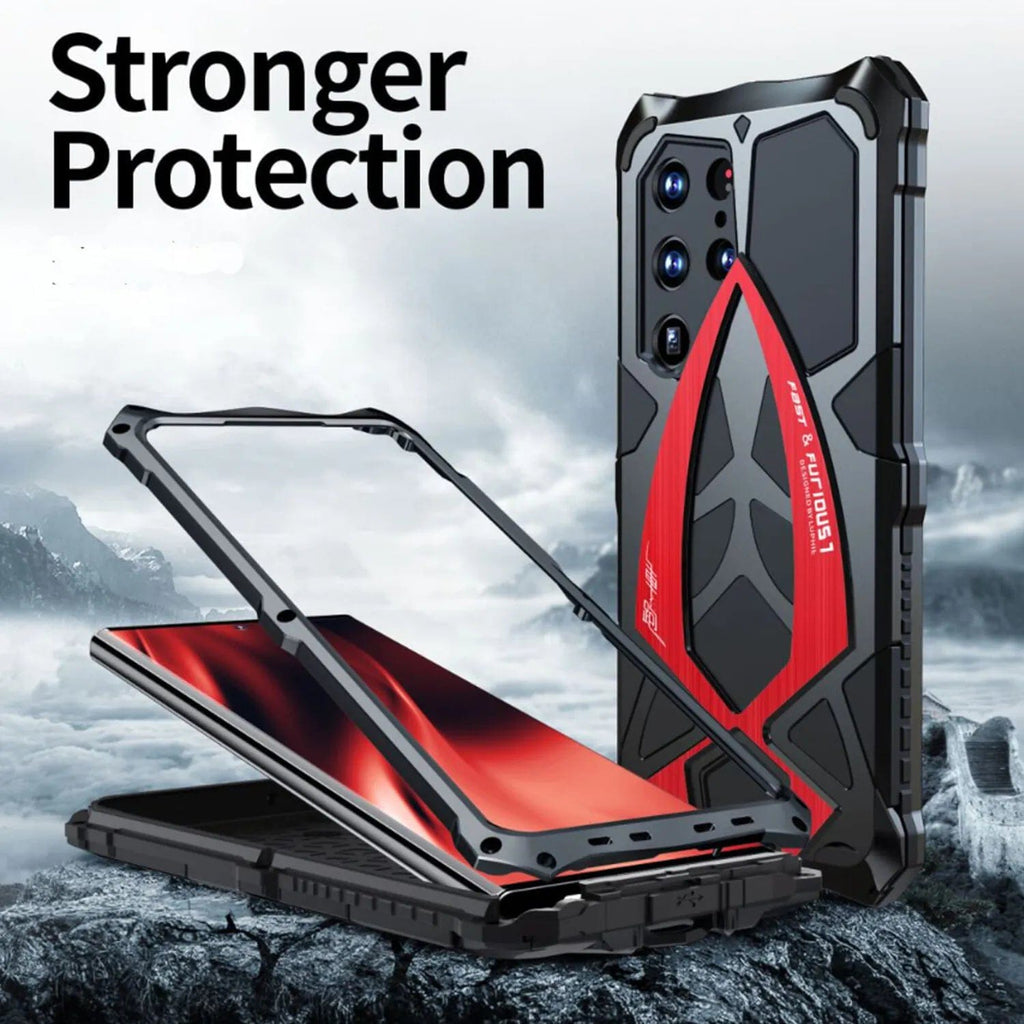(Buy 1 Get 1) Armor Heavy Duty Shockproof Metal Case - Samsung