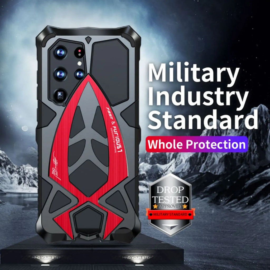 (Buy 1 Get 1) Armor Heavy Duty Shockproof Metal Case - Samsung