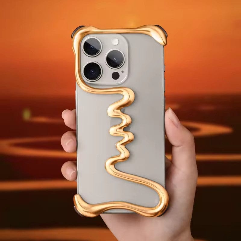 (Buy 1 Get 1) Luxury iPhone Case with One Line Minimalist Design For iPhone