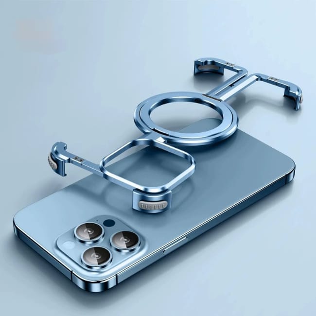(Buy 1 Get 1) Shockproof Aluminum Frameless Ring Metal Case For iPhone