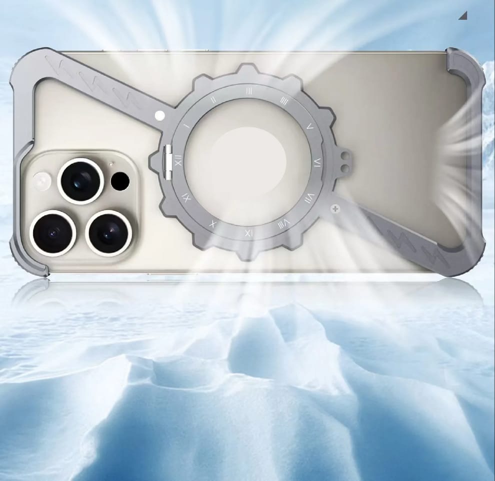 (Buy 1 Get 1) Z-Shape Gear Metal Magnetic Holder Case For iPhone