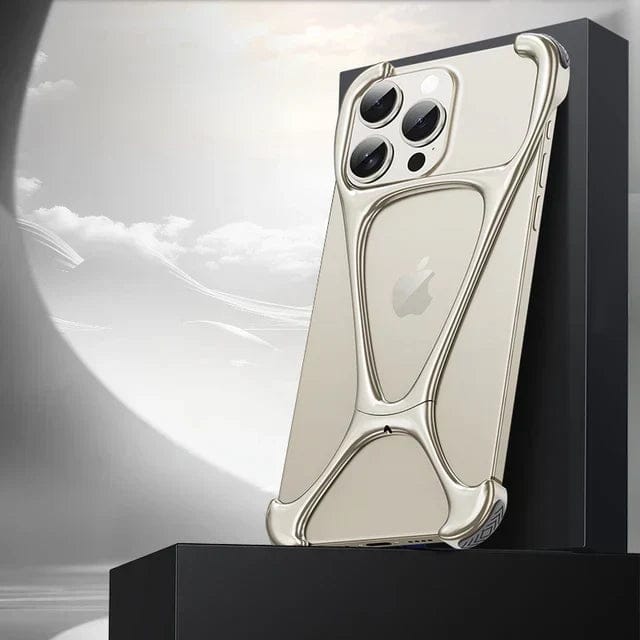 (Buy 1 Get 1) Armor King Metal Frameless Cover for iPhone