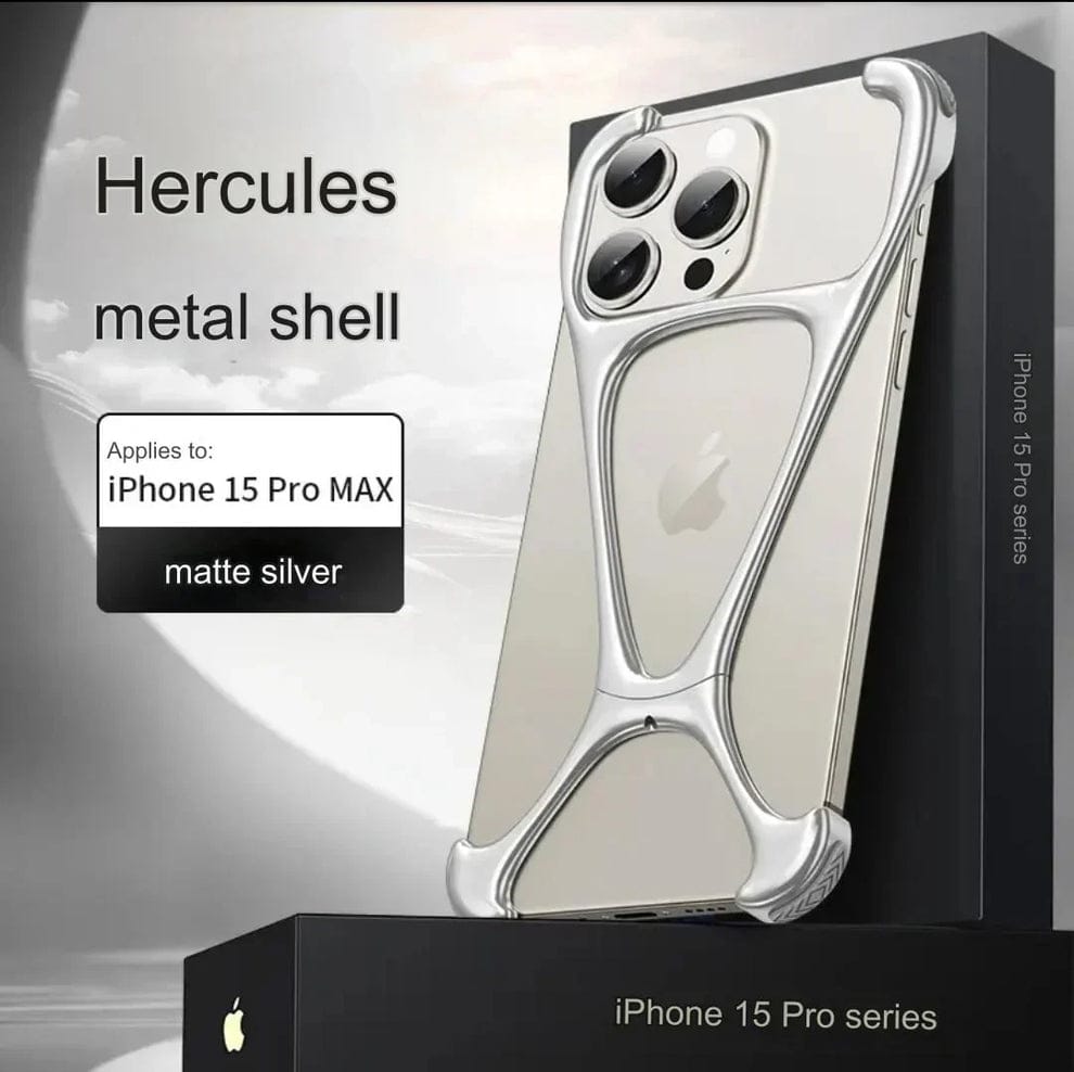 (Buy 1 Get 1) Armor King Metal Frameless Cover for iPhone