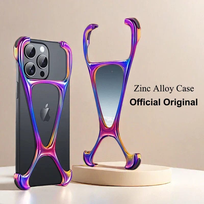 (Buy 1 Get 1) Armor King Metal Frameless Cover for iPhone