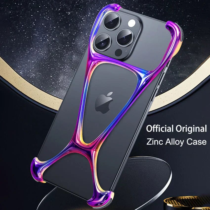 (Buy 1 Get 1) Armor King Metal Frameless Cover for iPhone