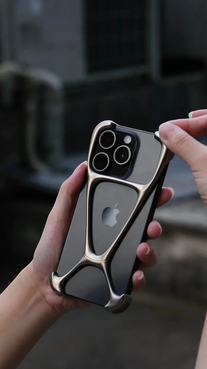 (Buy 1 Get 1) Armor King Metal Frameless Cover for iPhone