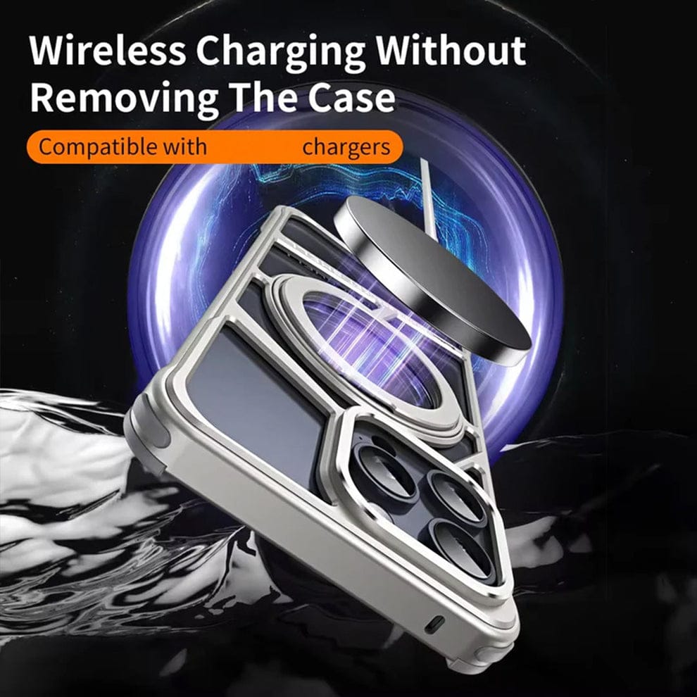 (Buy 1 Get 1) Rotating Bracket Shell Luxury Design Case for iPhone