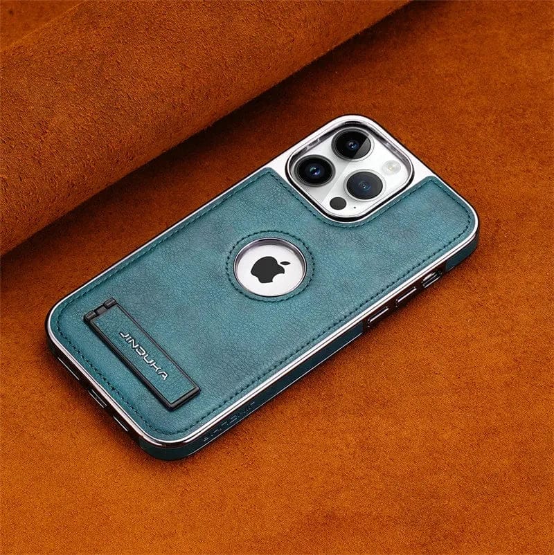 (Buy 1 Get 1) Exclusive Leather Bracket Holder Case For iPhone