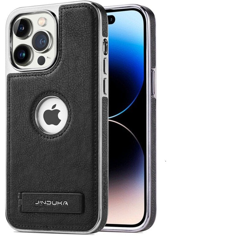 (Buy 1 Get 1) Exclusive Leather Bracket Holder Case For iPhone