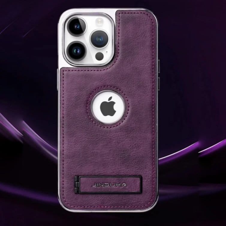 (Buy 1 Get 1) Exclusive Leather Bracket Holder Case For iPhone
