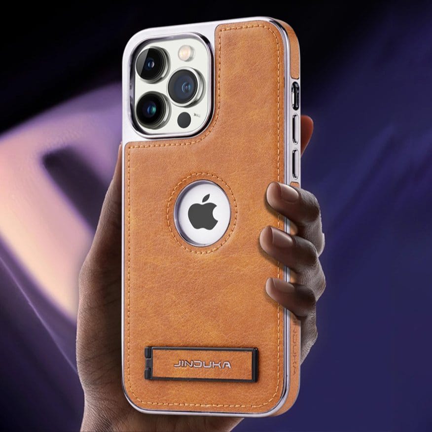 (Buy 1 Get 1) Exclusive Leather Bracket Holder Case For iPhone